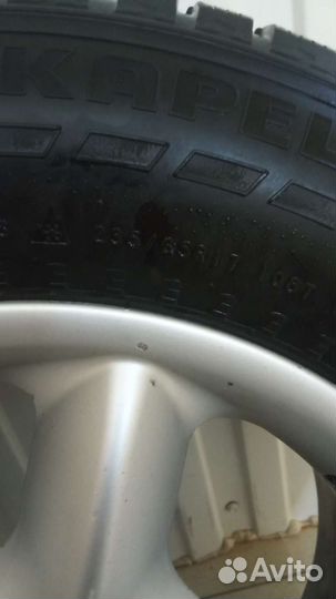 Зимние колёса r17 на бмв Х5