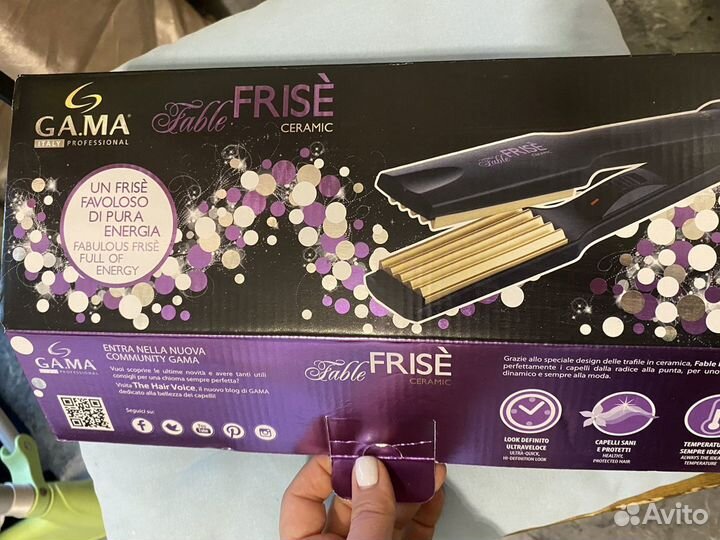 Плойка гофре Gama