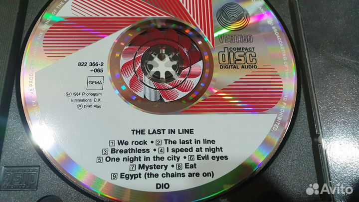 Dio - The Last In Line (CD фирменный)