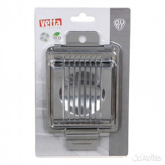 Яйцерезка vetta, нержавеющая сталь, 15х9х2,3см