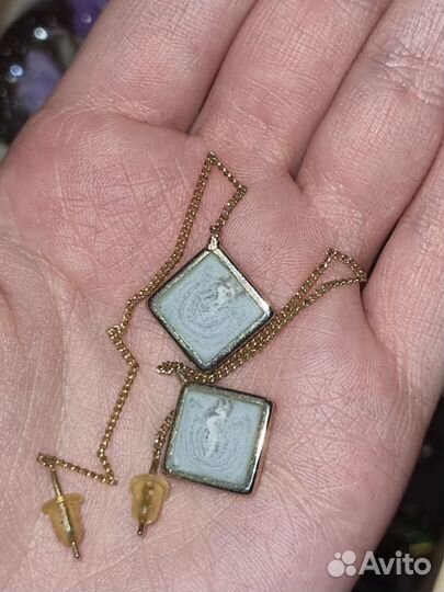 Серьги женские poison drop