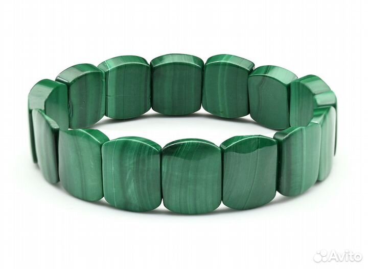 Браслет из агата бразильского 13*18мм