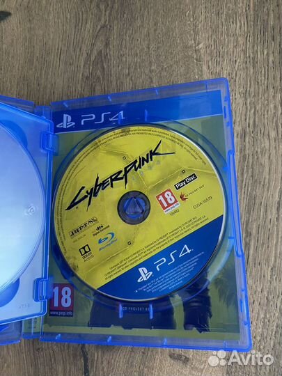Cyberpunk 2077 ps4 диск