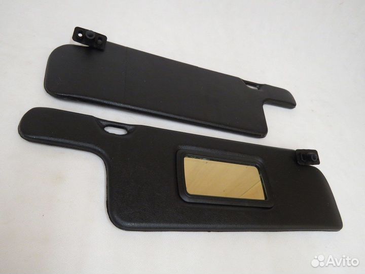 Козырьки Черные солнцезащитные Ваз 2109 2114 Новые