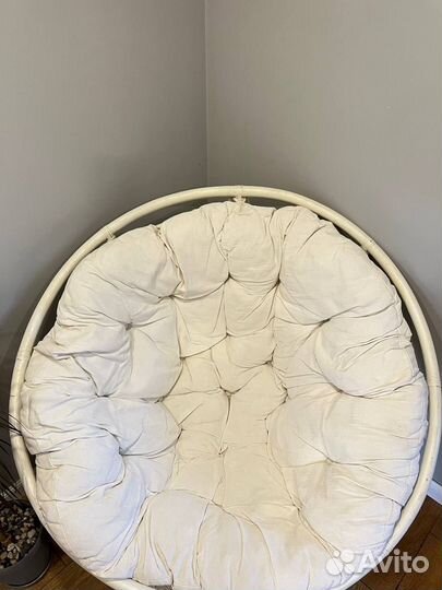 Кресло-качалка из настоящего ротанга