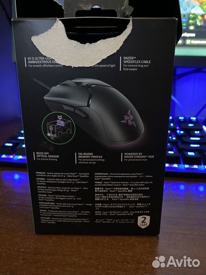 Игровая мышь razer viper mini