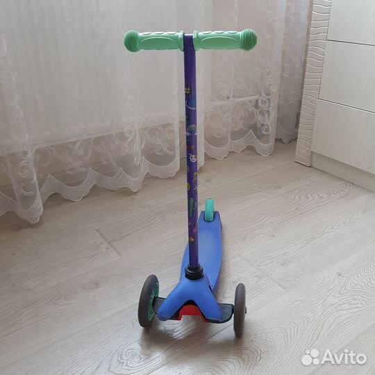 Самокат детский трехколесный бу