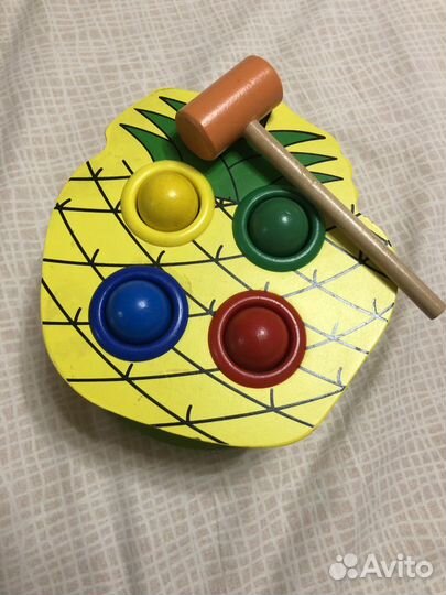 Развивающие игрушки из дерева