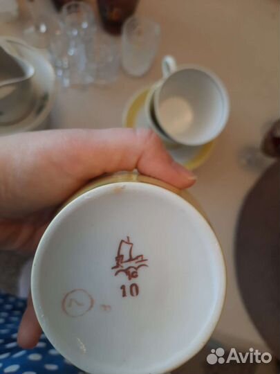 Чайные сервизы времен СССР