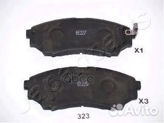 Колодки торм.дисковые PA323AF Japanparts