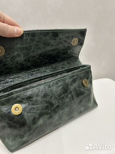 Сумка- Кошелёк- Косметичка натуральная кожа