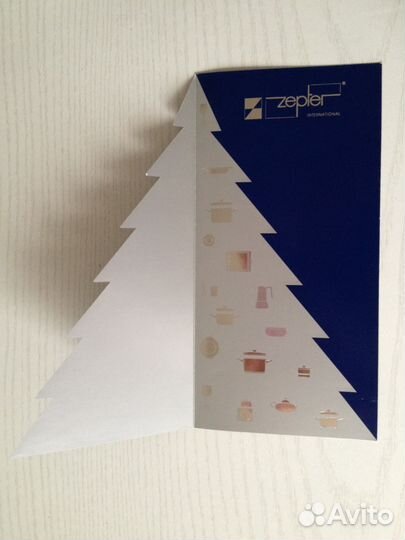 Цептер. Открытки Новогодние с конвертами