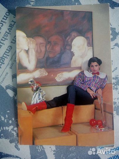 Актеры индийского кино. Открытки