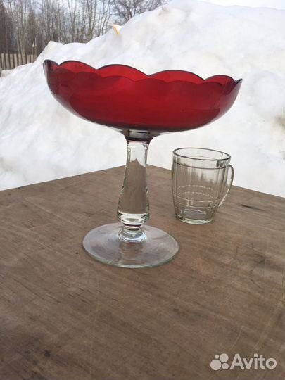 Старинная фруктовница