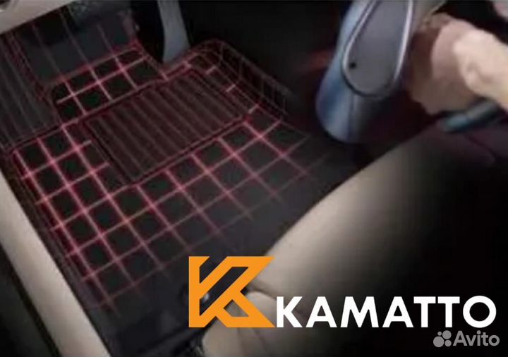 Kamatto PRO - 3D авто коврики Toyota Prius 2015+