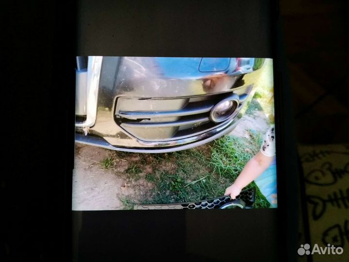 Накладка на бампер audi q5 r8