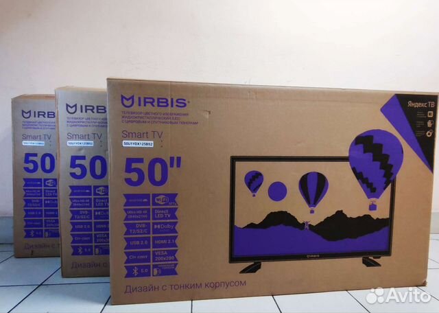 Телевизор 50 дюймов Irbis Smart TV купить в Санкт-Петербурге ...