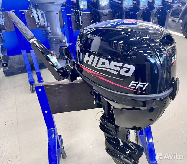 Лодочный мотор Hidea hdef 9.9HES EFI PRO(чёрный)