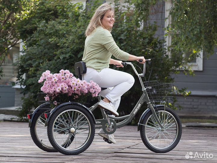 Трехколесный-внедорожный велосипед