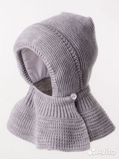 Шапка для новорожденного журавлик новая