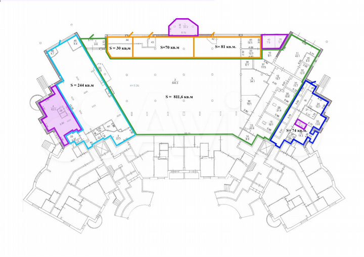 Сдаём торговые площади от 500 м²