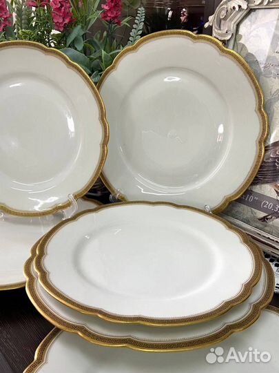 Шикарные антикварные тарелки. Франция