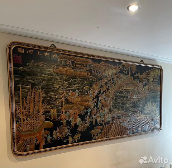 Картина из дерева