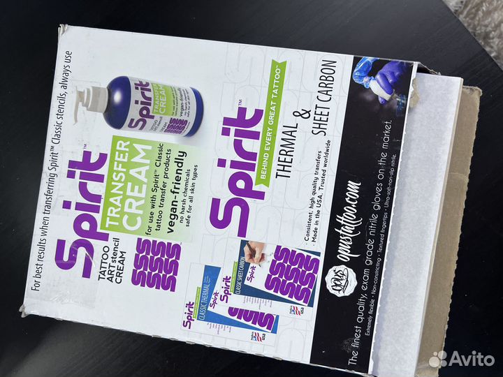 Трансферная бумага spirit (спирит) made in U.S.A
