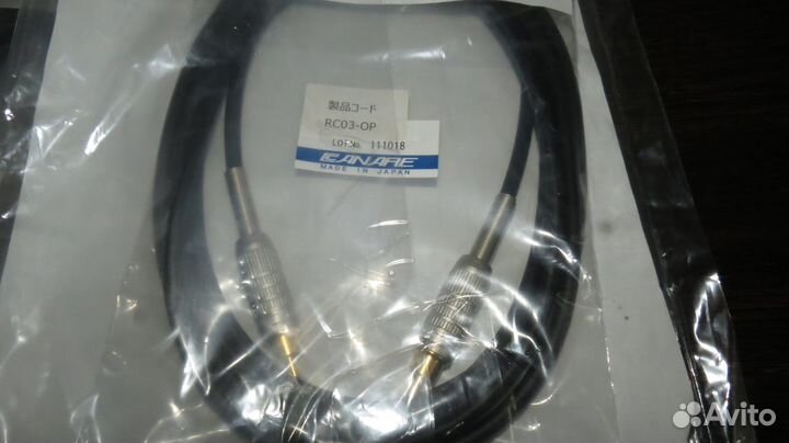Межблочный кабель RCA Canare RC 03-OP. 3м