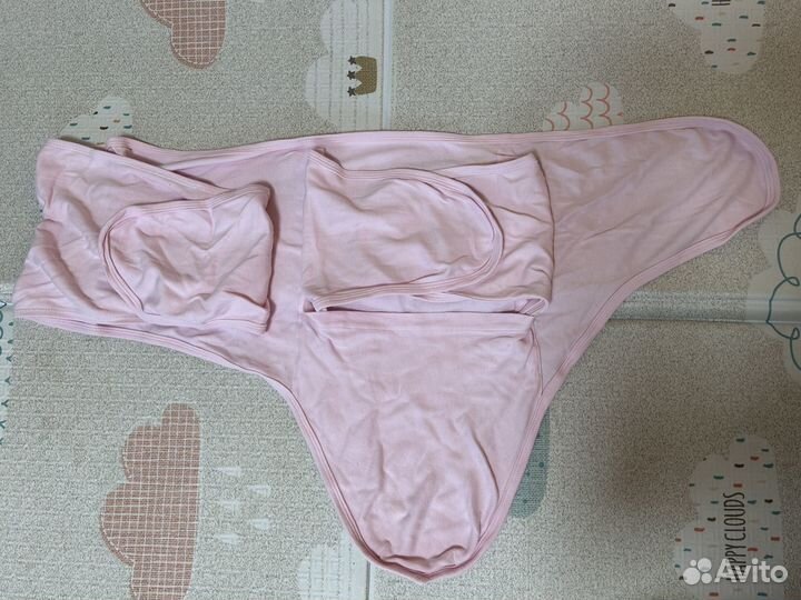 Пеленка-кокон Пампусики матрешка куколка 2 штуки