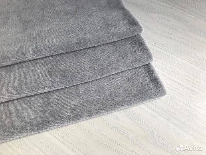 Хлопковый велюр ткань