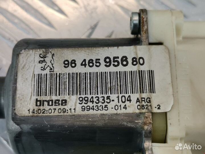 Стеклоподъемник электрический задний левый Peugeot