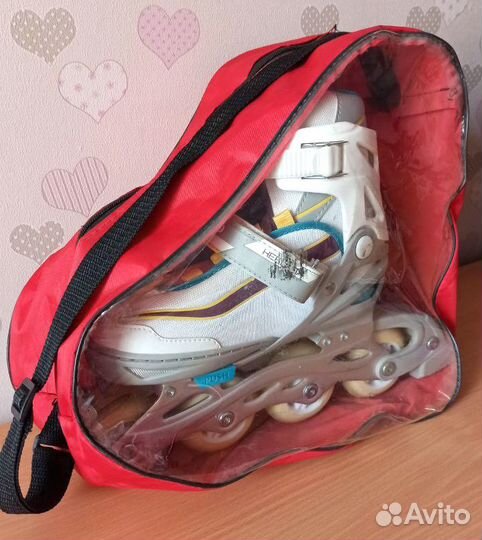 Ролики детские раздвижные Reaction Rainbow