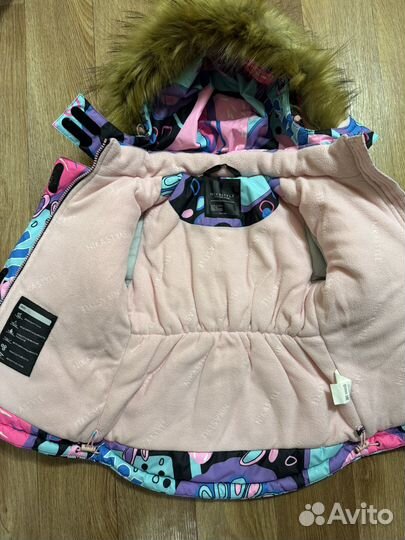 Зимний костюм для девочки 104