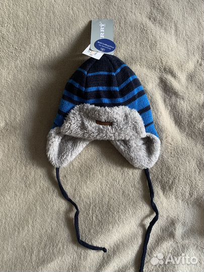 Шапка для мальчика зимняя новая kerry 46-48
