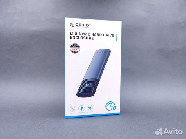 Внешний бокс orico NVMe SSD 10Гбит (новый)