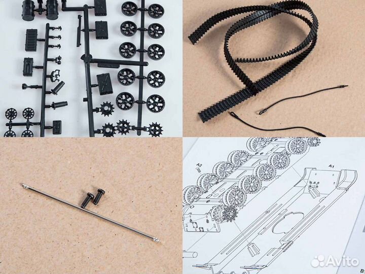 Сборная модель танка Т-55 от AVD Models (1:43)