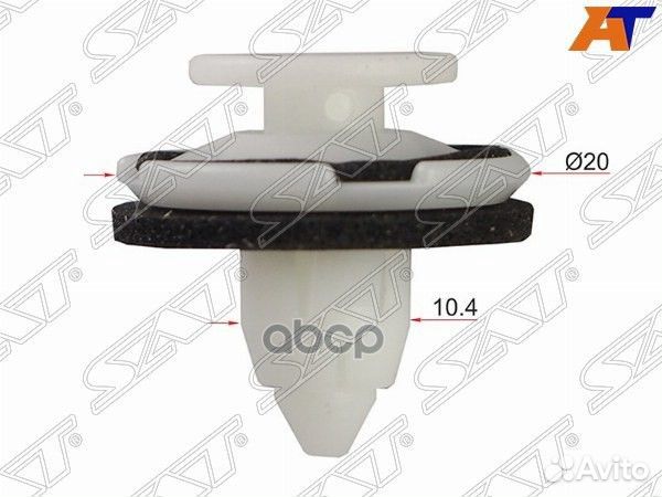 Клипса honda/acura (1 шт.) stm10599 Sat