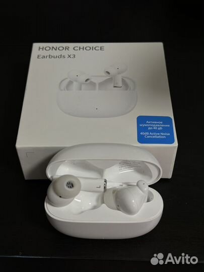 Беспроводные наушники honor earbuds x3