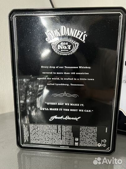 Жестяная коробка Jack Daniels