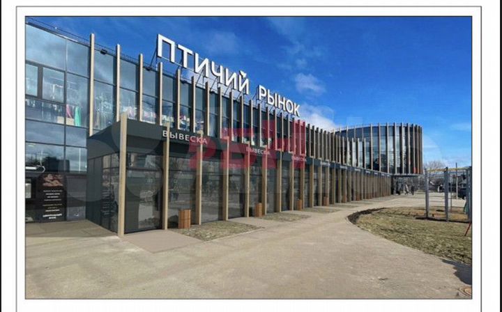 Павильон на трафике у ТЦ