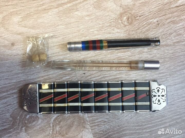 Заколка ссср, ручки и мундштук, брелок СССР