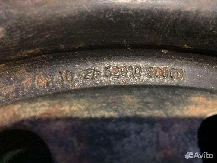 Один штампованный диск Hyundai Sonata IV Соната