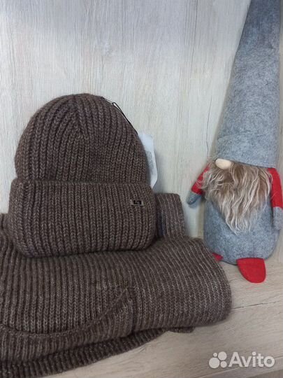 Комплект шапка и шарф