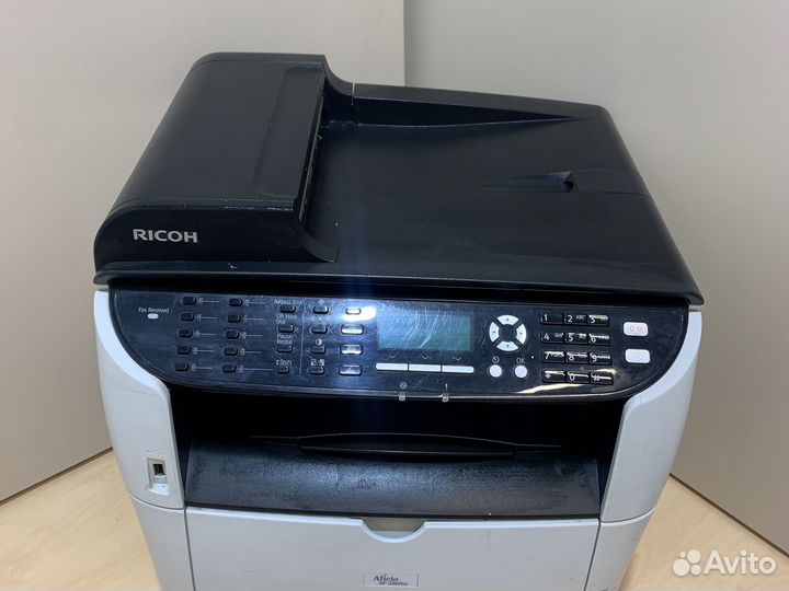 Мфу лазерное Ricoh Aficio SP 3500SF, пробег 87410
