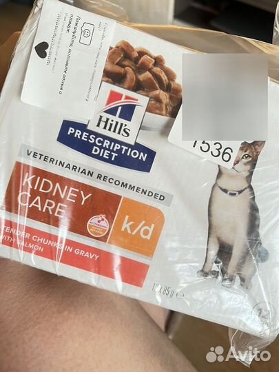 Корм для кошек hills renal k/d