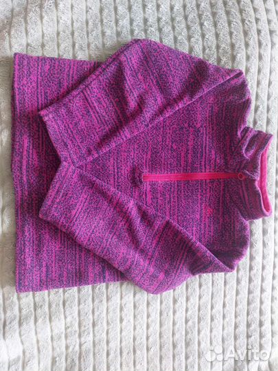 Флисовая кофта для девочки 89-95