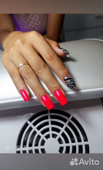 Маникюр, покрытие гель-лаком, наращивание