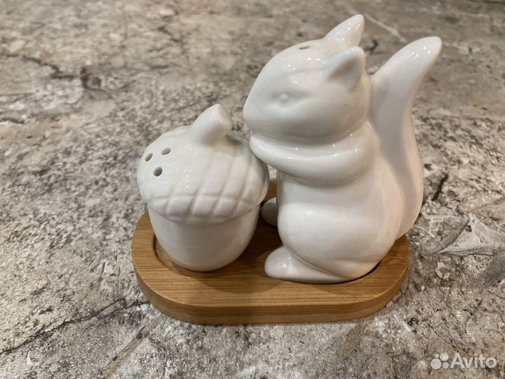 Набор для специй «белочка» на подставке