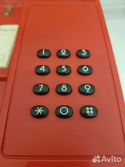 Телефон СССР тональный Телур 201